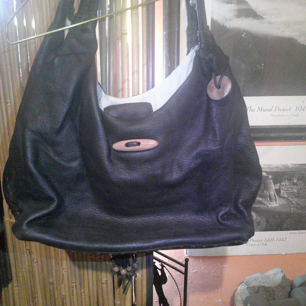 Leather Black Purse